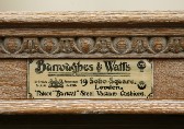 Stock 1203 Burroughes & Watts (ref 22331)  c1890 - limed English oak