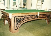 Threequarter size - 9ft & 10ft Billiard & Snooker tables